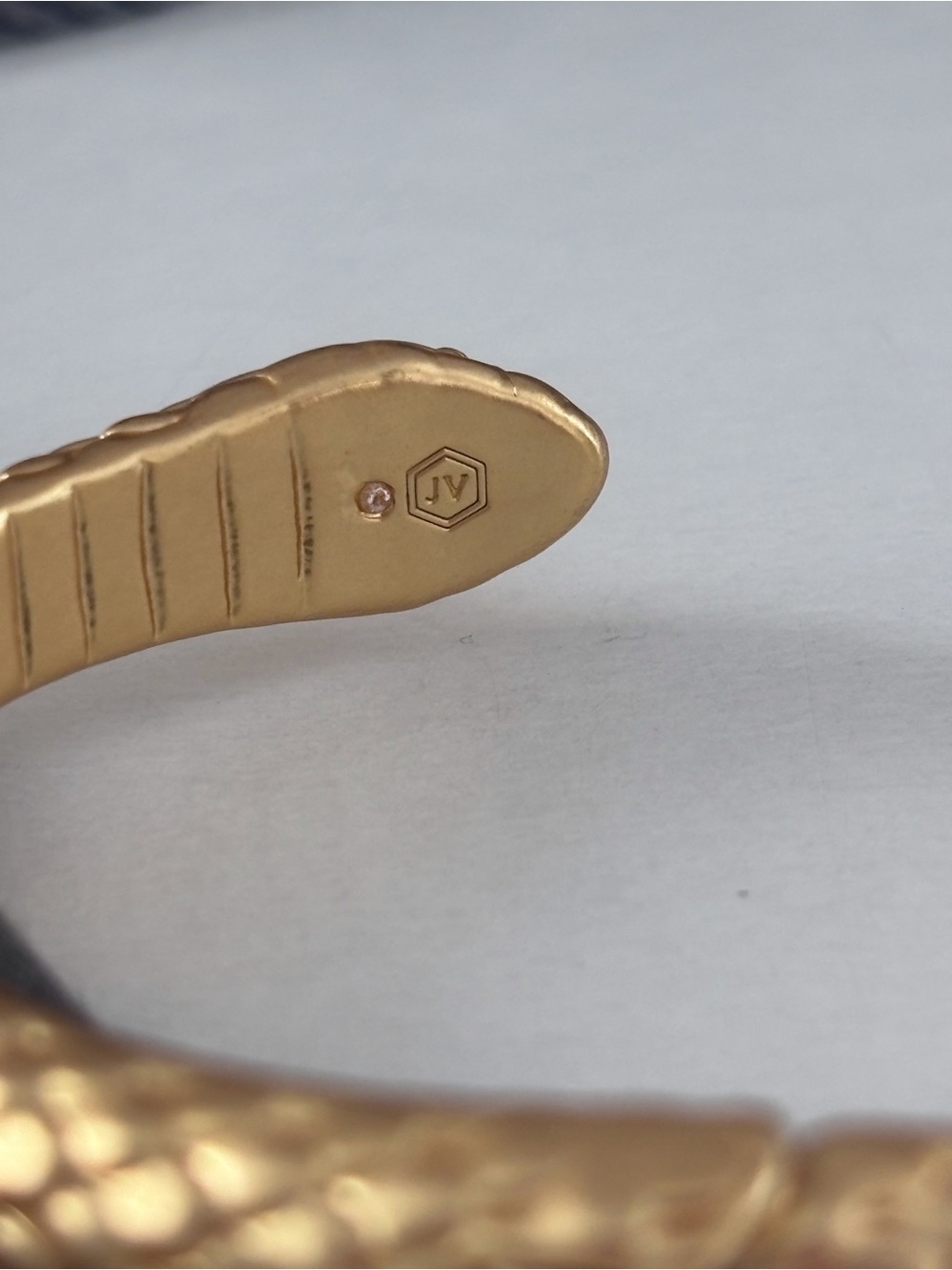 NWOT Julie Vos snake Cuff - Picture 6 of 6